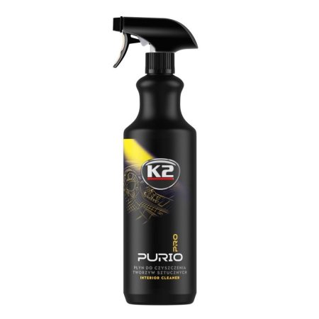 K2 PURIO PRO 1L (منظف الأجزاء البلاستيكية والمطاط داخل السيارة)